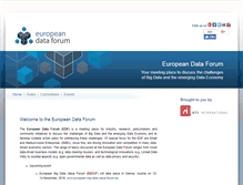 Tablet Screenshot of data-forum.eu